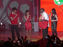 Zhang attends the Coca-Cola 125th Anniversary Celebration in 2010.