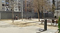 Jardins de Carme Biada, a l'Eixample.