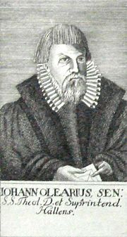 Vorschaubild für Johannes Olearius (Theologe, 1546)