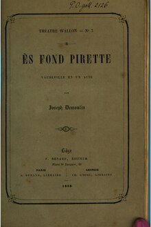 Joseph Demoulin - Ès fond pirette, 1858.djvu