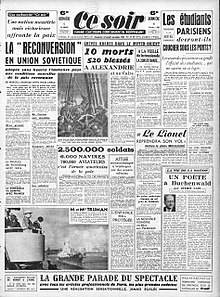 Journal Ce Soir, 4 et 5 novembre 1945.jpg