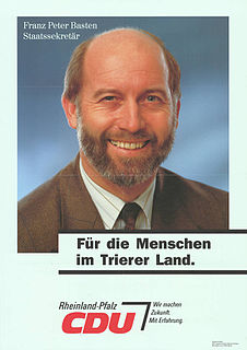 <span class="mw-page-title-main">Franz Peter Basten</span> German politician