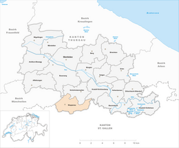 Wuppenau – Mappa