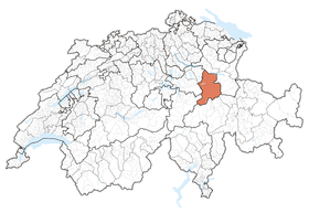 Kantoni Glarus (Harta)