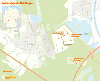 Mainflingen transmitter mediumwave transmission facility in Germany