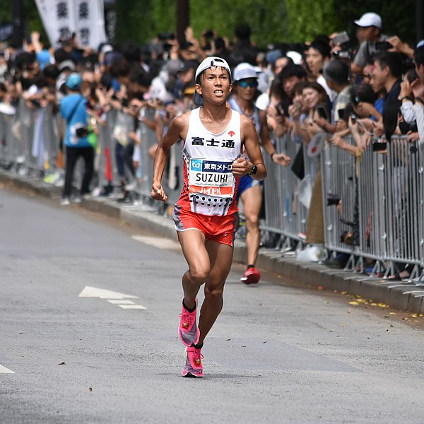 Record holder Kengo Suzuki (pictured in 2019)