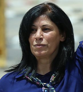 Khalida Jarrar Palestinian politician