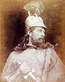 O Rei Artur, fotografía artística de Julia Margaret Cameron 1874, 35.7 x 27.6 cm.