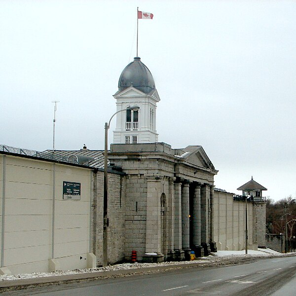 Kingston Penitentiary front entrance