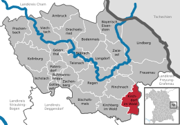 Kirchdorf im Wald - Localizazion