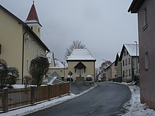 Hauptstraße in Kirchenpingarten