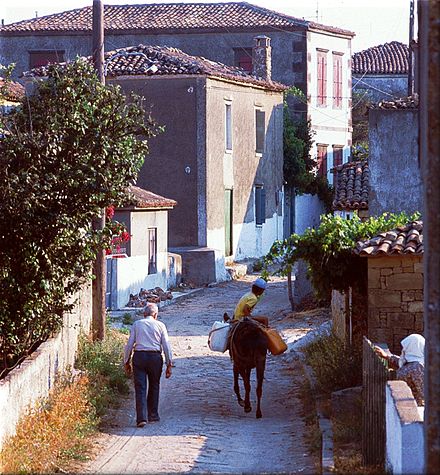 An old street in Kontopouli