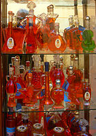 Koum Quat liqueurs, produced in Corfu