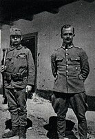 Căpitanul Roman Górecki (aici în 1918 în lagărul de la Hust)