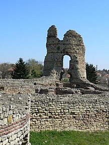 Ruinele cetății romane Castra Maris