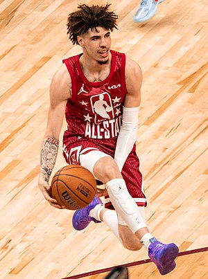 LaMelo Ball was selected 3rd overall by the Charlotte Hornets.