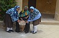 Lamu girls playing ngoma