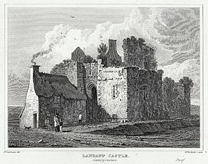 Landaff castle, Glamorgonshire