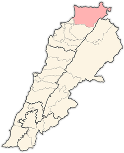 Lebanon districts Akkar.png