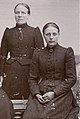 Lena Westlund & niece Maria Ridderstedt about 1910