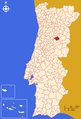 Localização de Gouveia