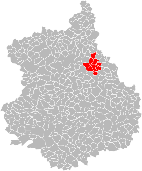 Localisation de Communauté de communes des Terrasses et Vallées de Maintenon