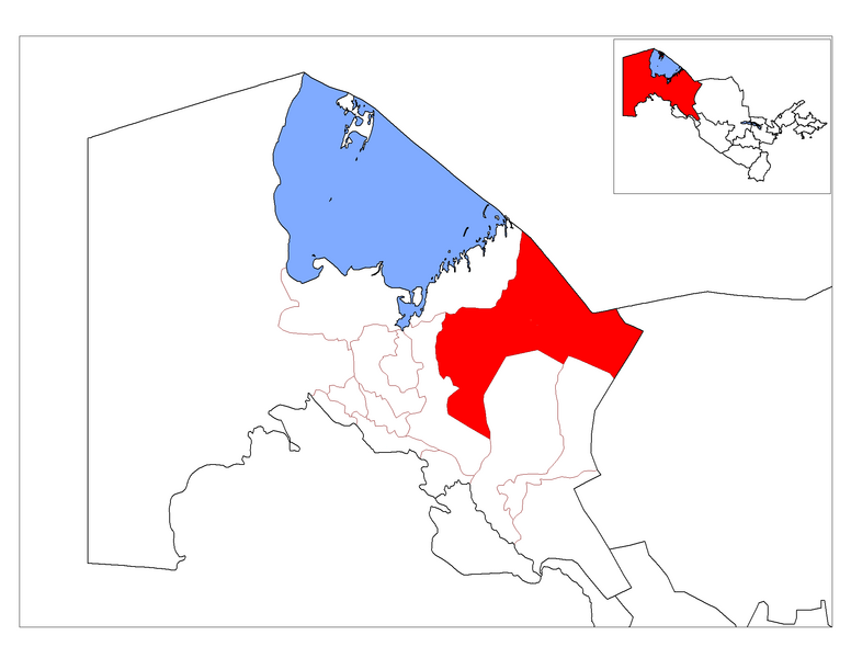 File:Location of Taxtako’pir District in Qoraqalpog’iston.png