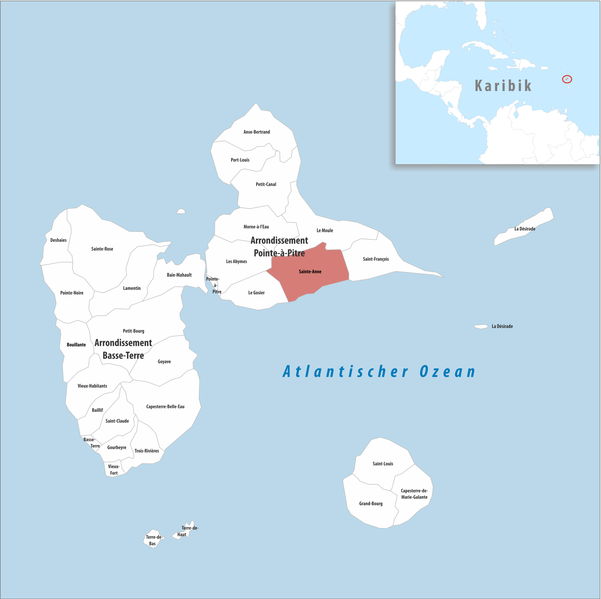 Податотека:Locator map of Sainte-Anne 2018.png