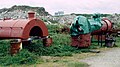 Teile einer Satteltank-Lok werden restauriert (1993)