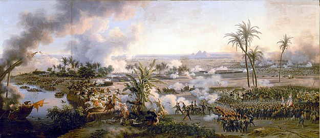 La Bataille des Pyramides (1808), Versailles, musée de l'Histoire de France