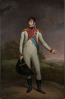 <span class="mw-page-title-main">Louis Bonaparte</span> King of Holland