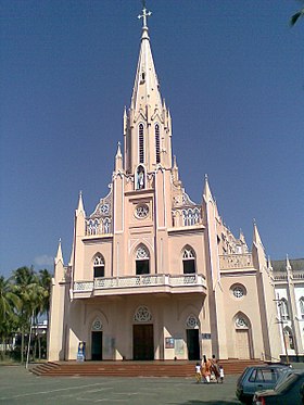 Illustrasjonsbilde av artikkelen Metropolitan Cathedral of Our Lady of Lourdes in Thrissur