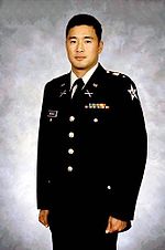 Ehren Watada in uniform, before his OTH discharge for refusing to deploy to Operation Iraqi Freedom Lt. Ehren Watada.jpg