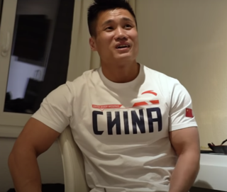 Lü Xiaojun Chinese weightlifter