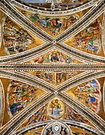 Luca Signorelli - Fresques au plafond de la chapelle de San Brizio - WGA21247.jpg