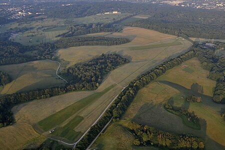 Luftbild Flugplatz Wolfsaap