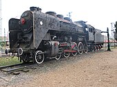A MÁV 424 sorozatú mozdonya Nagykanizsán