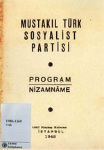 Miniatuur voor Bestand:Müstakil Türk Sosyalist Partisi Programı.pdf
