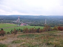 Stillgelegtes Bergwerk in Měděnec (Kupferberg)