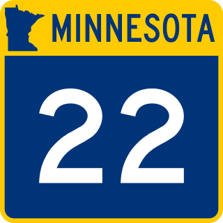 <span class="mw-page-title-main">Minnesota State Highway 22</span> State highway in Minnesota, United States