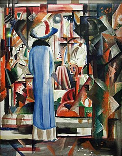 August Macke Großes Helles Schaufenster Museum Sprengel 01.JPG