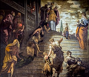 Presentazione della Vergine al Tempio Tintoretto