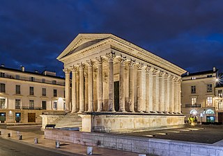 <span class="mw-page-title-main">Maison carrée</span> Ancient Roman temple in Nîmes, France