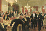 Het verlaten van de tafel (1906)