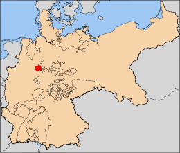 Lippe - Localizzazione