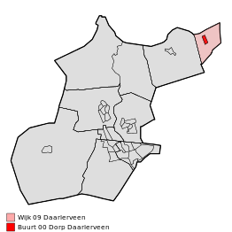 Kaart van Daarlerveen