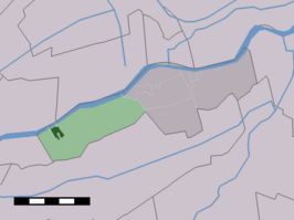 Kaart van Streefkerk
