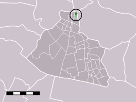 Placering af West-Knollendam