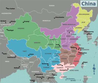 Map of China