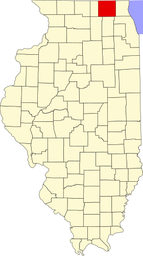 McHenry Countyin sijainti McHenry County